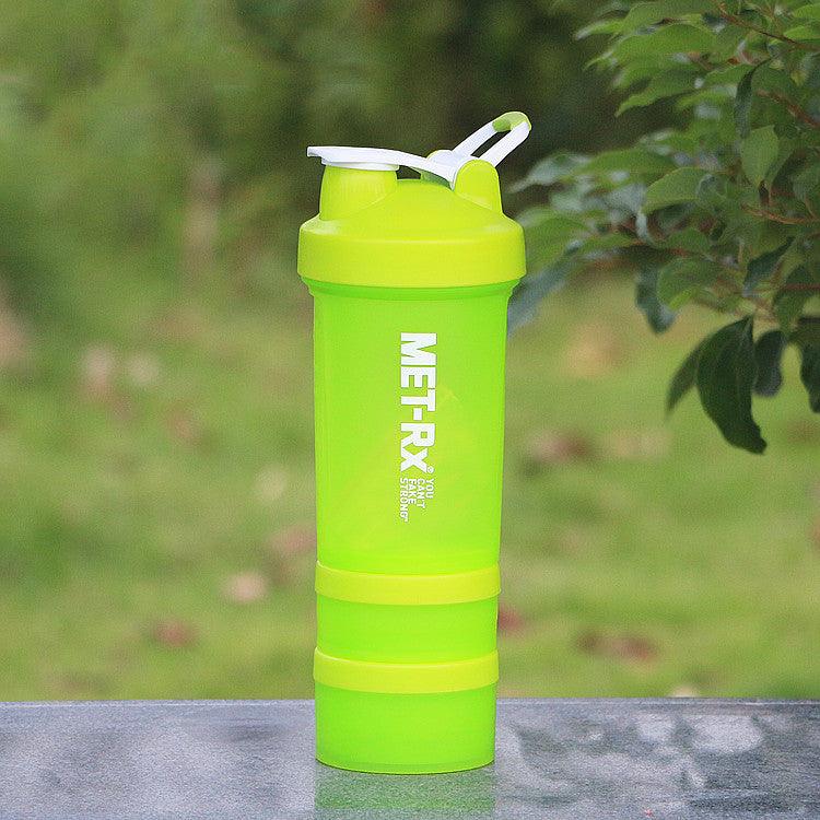 Wholesale Custom Eco-Friendly 17oz BPA Free Plastic 3 Layers Fitness Protein Shaker - Nioor