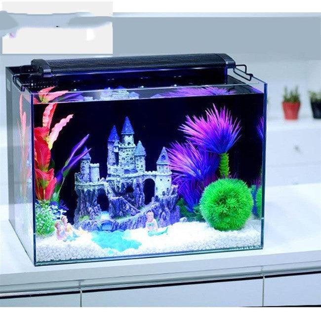 Wholesale fish tank decoration resin aquarium water tank la - Nioor