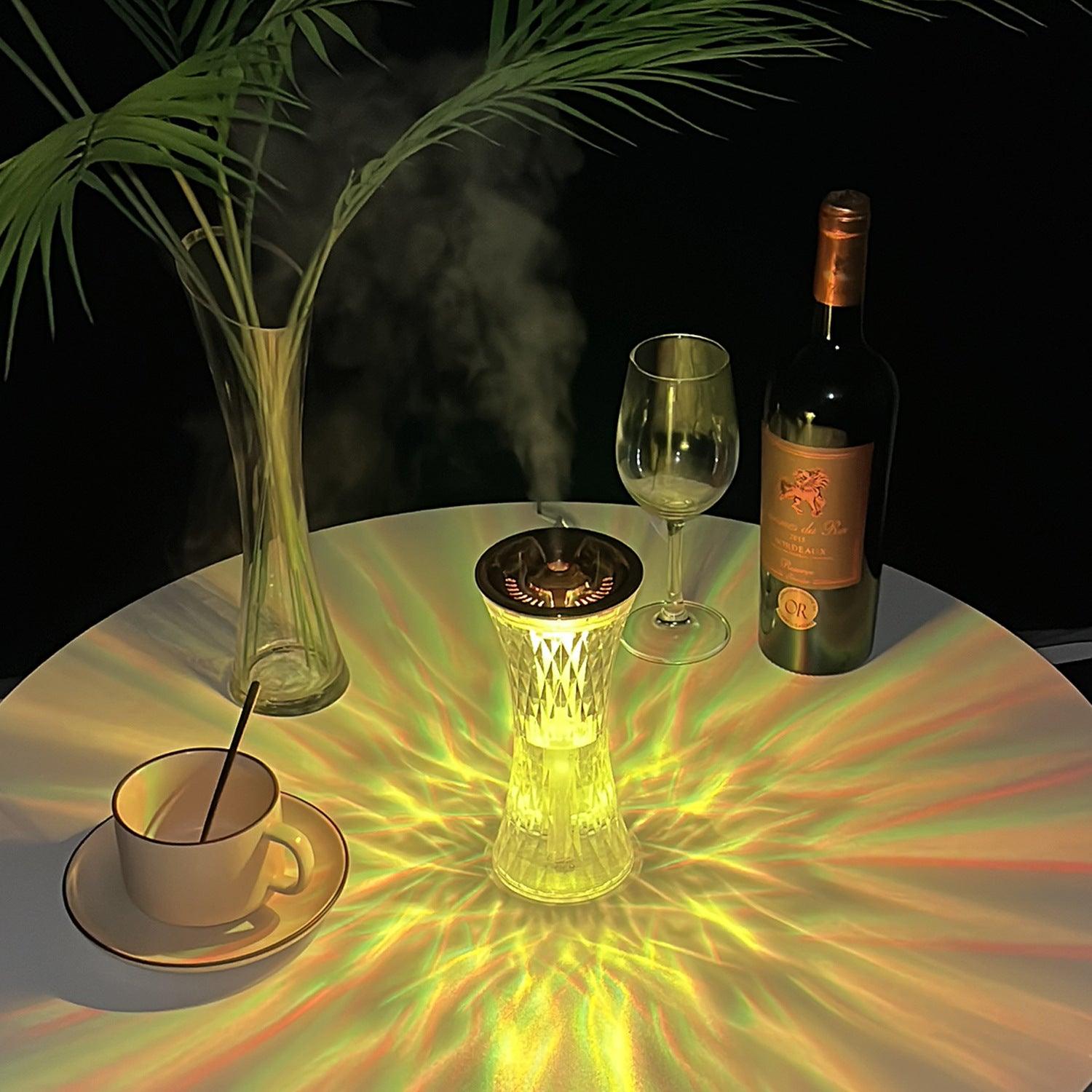 Wild Waist Humidifier Desktop Atomizer Romantic Atmosphere Lamp Crystal Lamp Night Light - Nioor