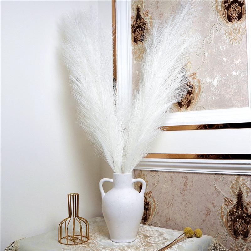 Window Decoration Long 110 Cm Pampas Natural Simulation Reed Grass Pampas - Nioor