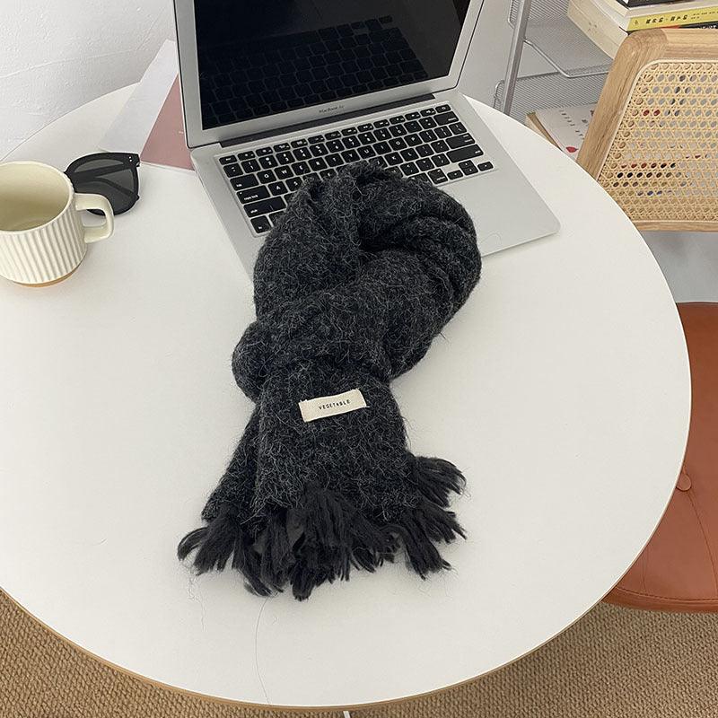 Women's Autumn And Winter Warm Wool Scarf - Nioor