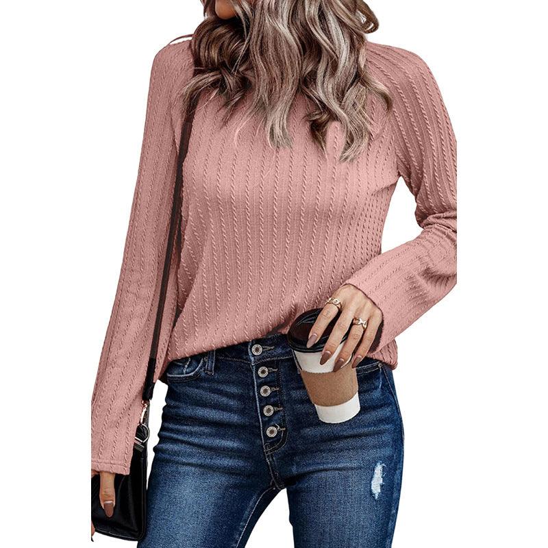 Women's Autumn Solid Color Knitwear - Nioor