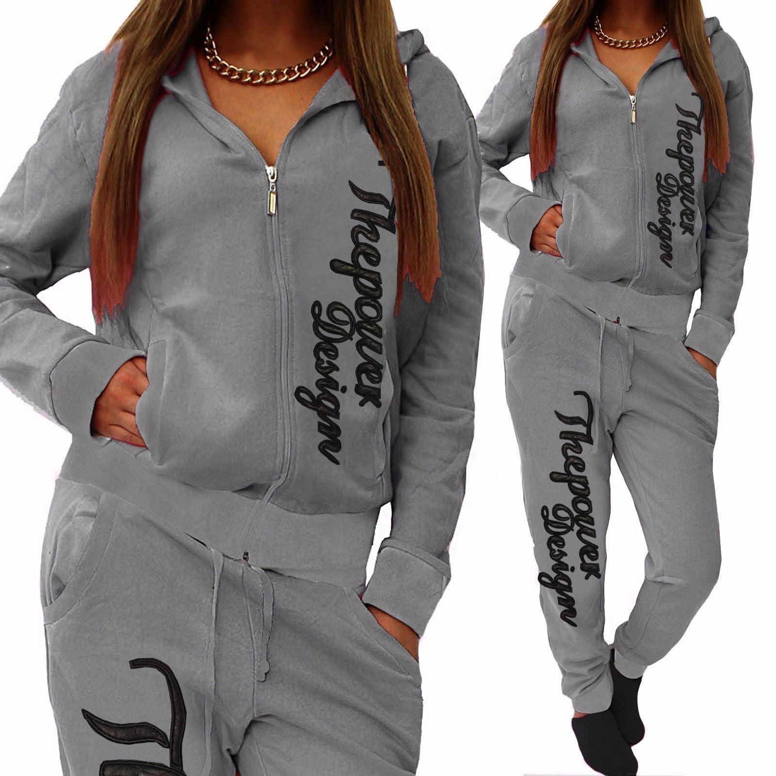 Women's Casual Knitted Sportswear Suit - Nioor