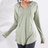 Women's Casual Loose And Thin Sports Tops - Nioor