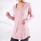 Women's Casual Loose And Thin Sports Tops - Nioor