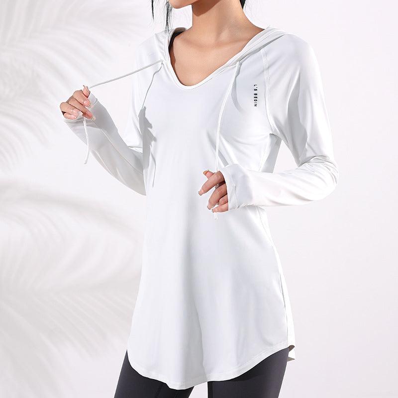 Women's Casual Loose And Thin Sports Tops - Nioor