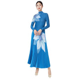 Women's Clothing Amazon Autumn Fashion Pleated Skirt Two-piece Suit - Nioor