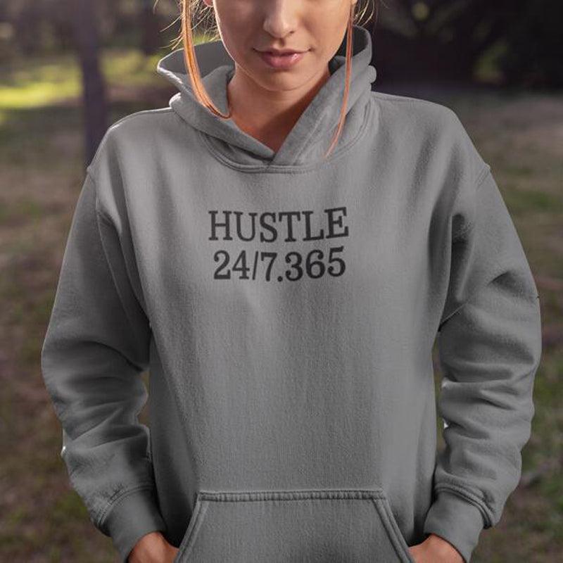 Women's Creative Printed Minimalist Hoodie - Nioor