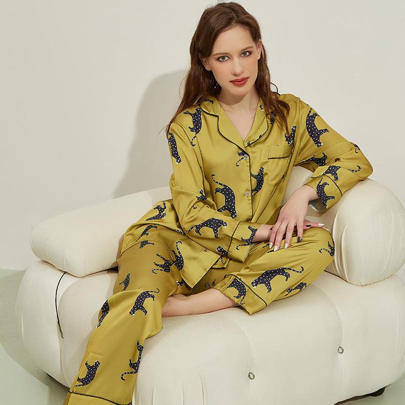 Women's Fashion Casual Printing Homewear Suit - Nioor