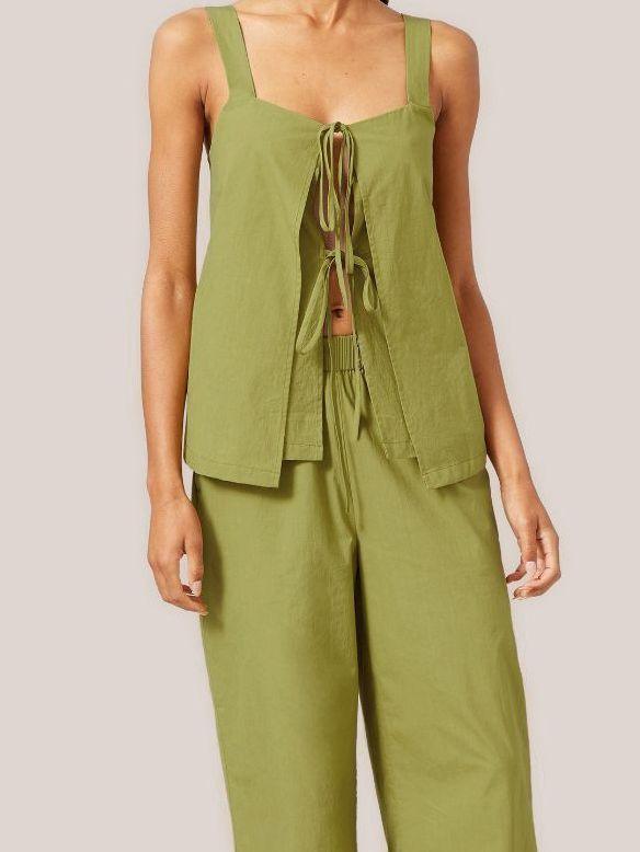 Women's Fashion Casual Sling Vest Pants Suit - Nioor