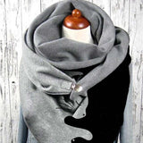 Women's Fashion Leisure Warm Clip Scarf - Nioor