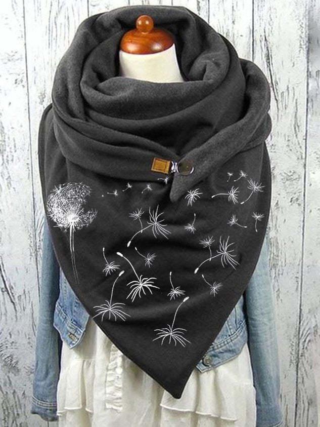 Women's Fashion Leisure Warm Clip Scarf - Nioor