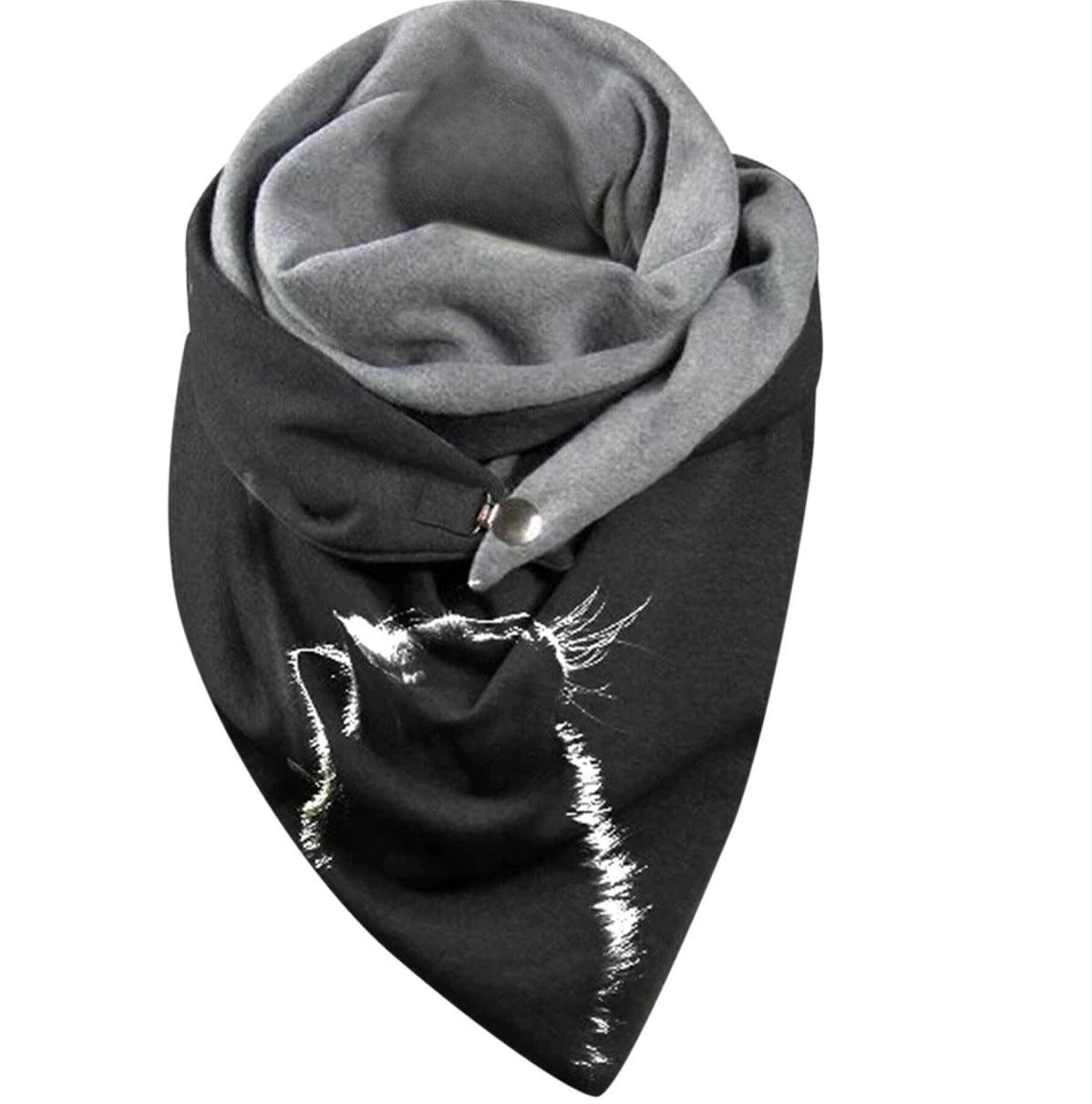 Women's Fashion Leisure Warm Clip Scarf - Nioor