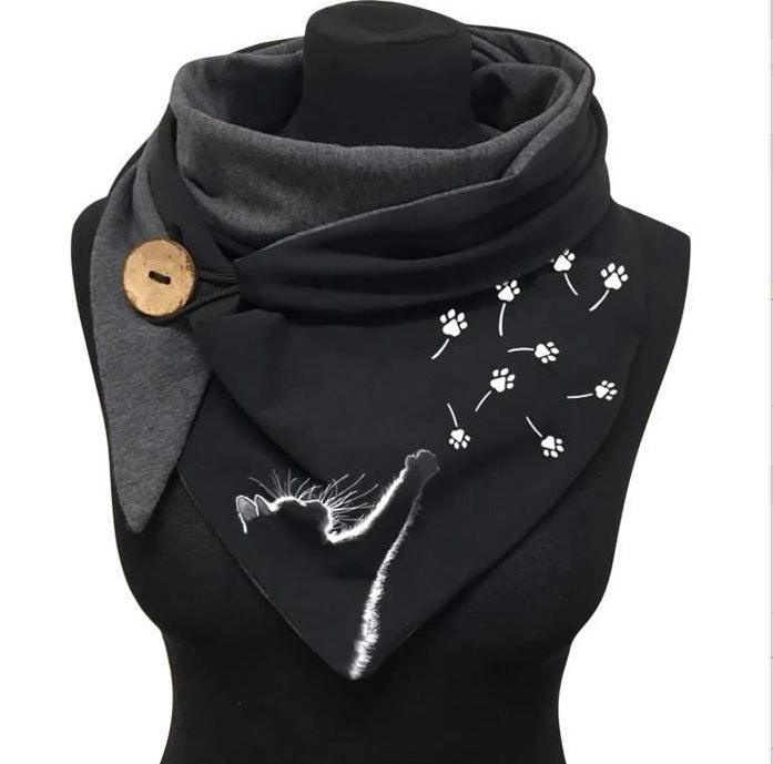 Women's Fashion Leisure Warm Clip Scarf - Nioor