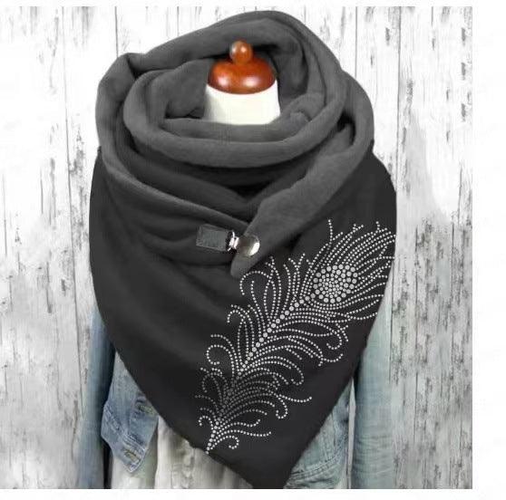 Women's Fashion Leisure Warm Clip Scarf - Nioor