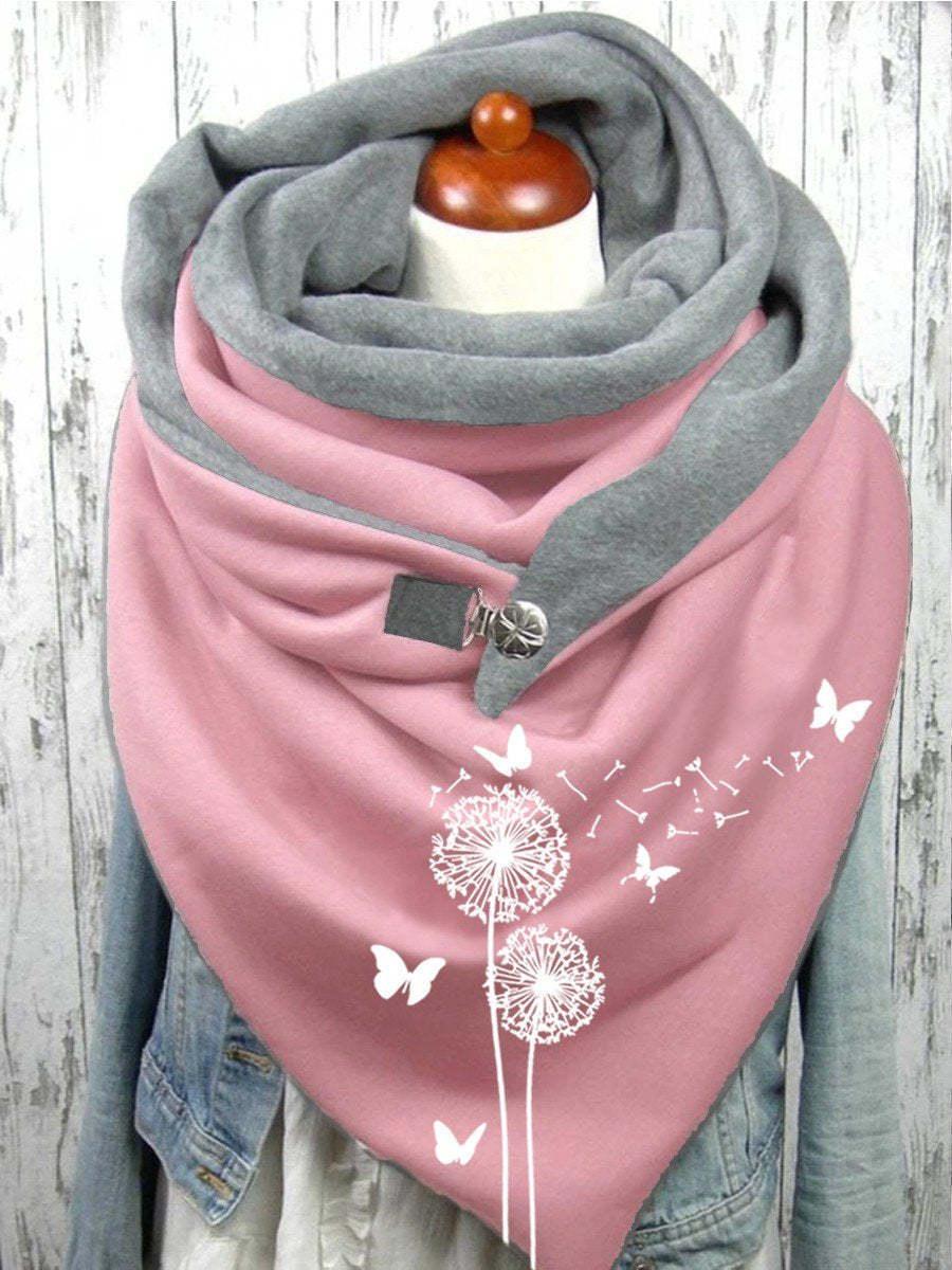 Women's Fashion Leisure Warm Clip Scarf - Nioor