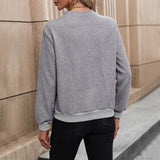 Women's Fashion Long Sleeve Sweater - Nioor