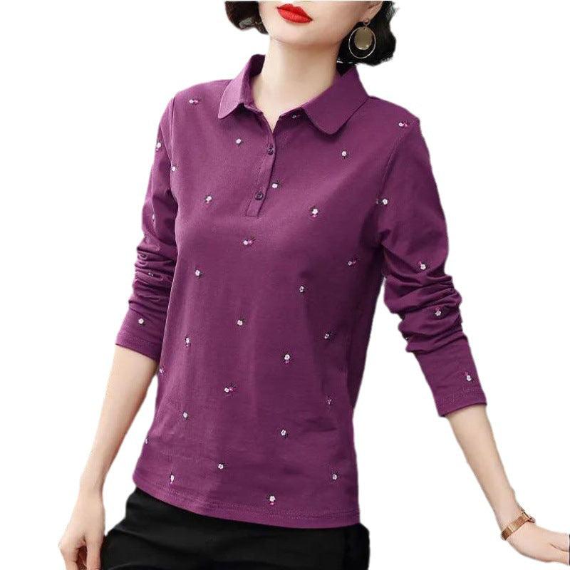 Women's Fashion Personality Polo Top - Nioor