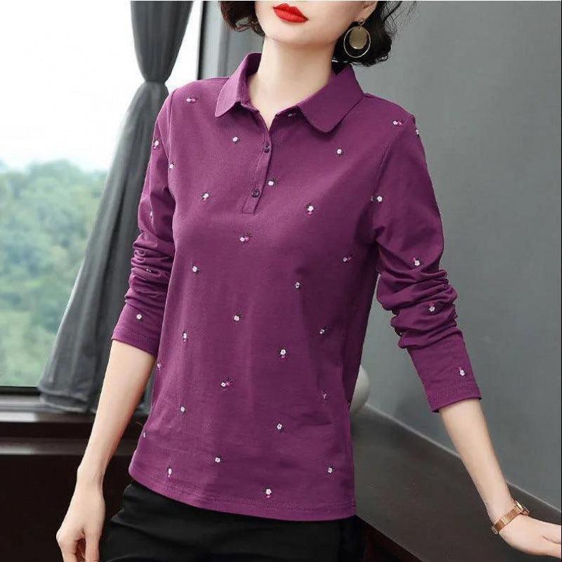 Women's Fashion Personality Polo Top - Nioor