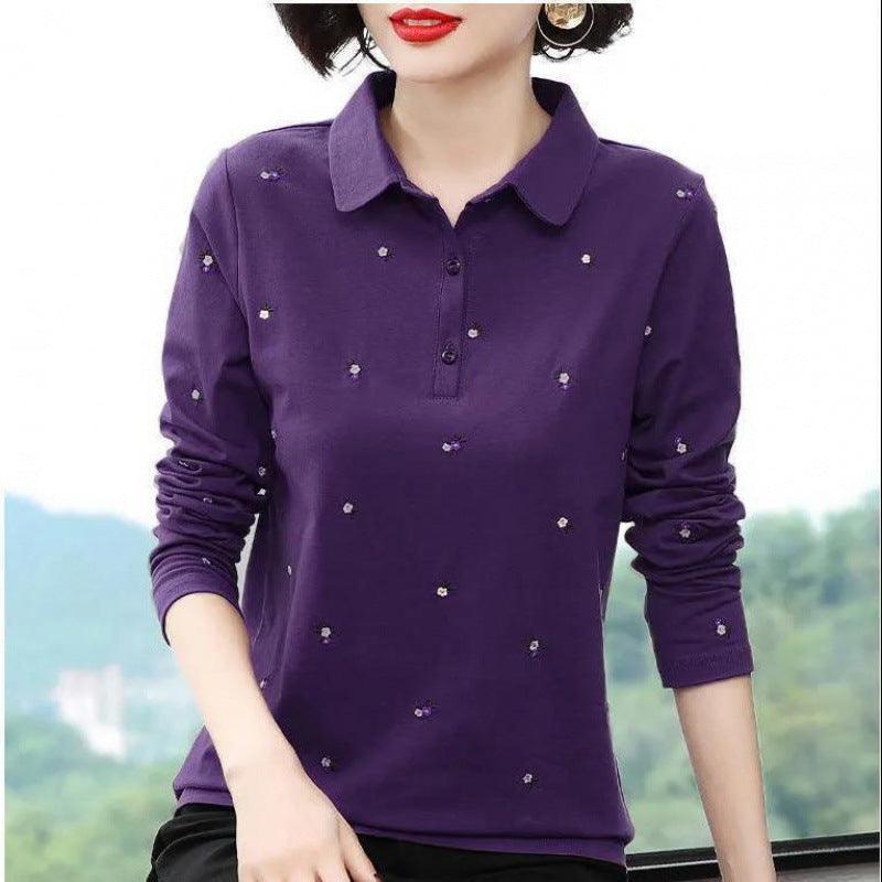 Women's Fashion Personality Polo Top - Nioor