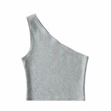 Women's Fashion Short Shoulder Vest - Nioor