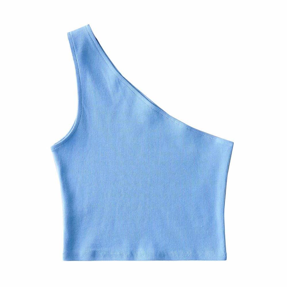 Women's Fashion Short Shoulder Vest - Nioor