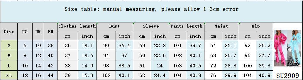 Women's Feather Long Sleeve Furry Stitching Sexy Midriff Outfit Split Trousers Casual Suit - Nioor