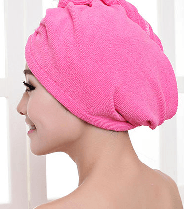 Women's Hair Dryer Cap, Absorbent Dry Hair Towel - Nioor