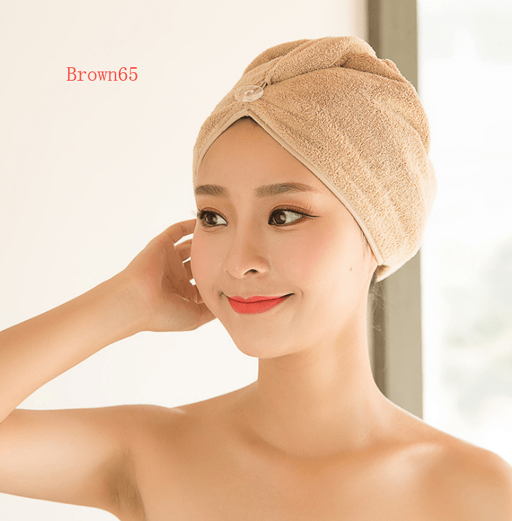 Women's Hair Dryer Cap, Absorbent Dry Hair Towel - Nioor