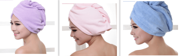 Women's Hair Dryer Cap, Absorbent Dry Hair Towel - Nioor