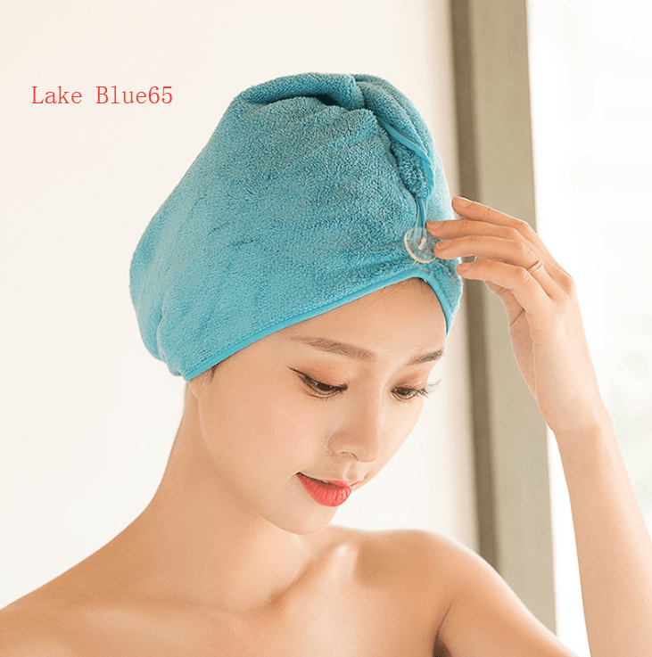 Women's Hair Dryer Cap, Absorbent Dry Hair Towel - Nioor