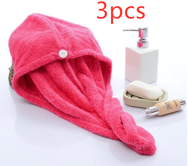 Women's Hair Dryer Cap, Absorbent Dry Hair Towel - Nioor