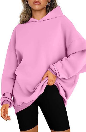 Women's Hooded Pullover Oversized Loose Sweater - Nioor