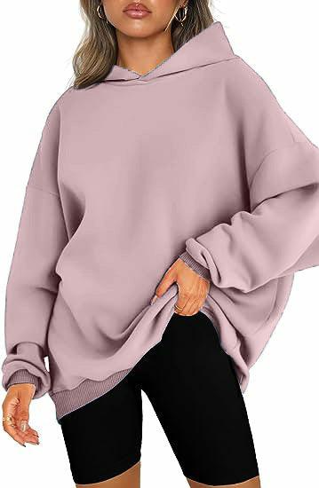 Women's Hooded Pullover Oversized Loose Sweater - Nioor