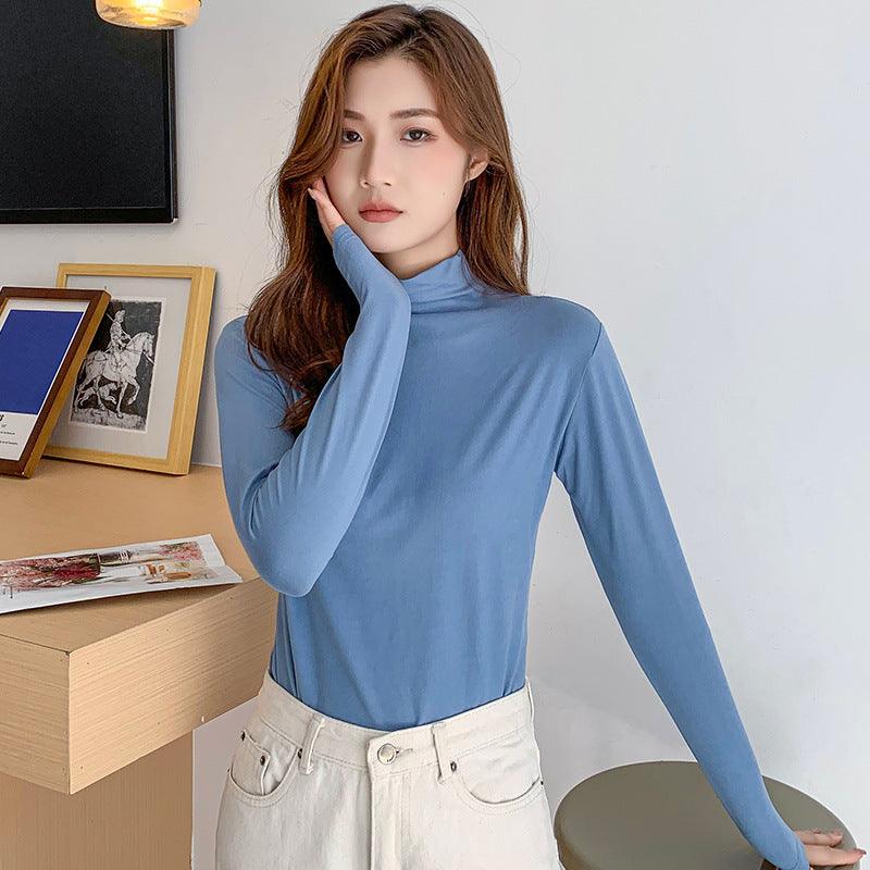 Women's Long Sleeves With Modal Underlay - Nioor