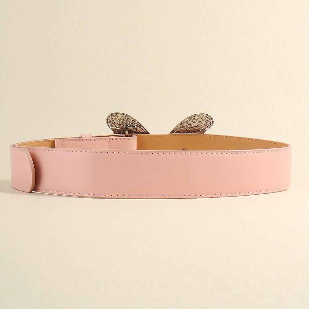 Women's Metal Large Butterfly Belt Simple Vintage Belt Sweet Trend Accessory - Nioor