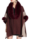 Women's Plus Size Loose Woolen Coat - Nioor