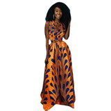 Women's Printed DIY Wear More Than Tied Dress - Nioor