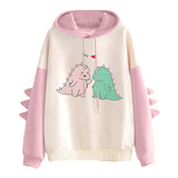 Women's Rainbow Little Monster Sweater - Nioor