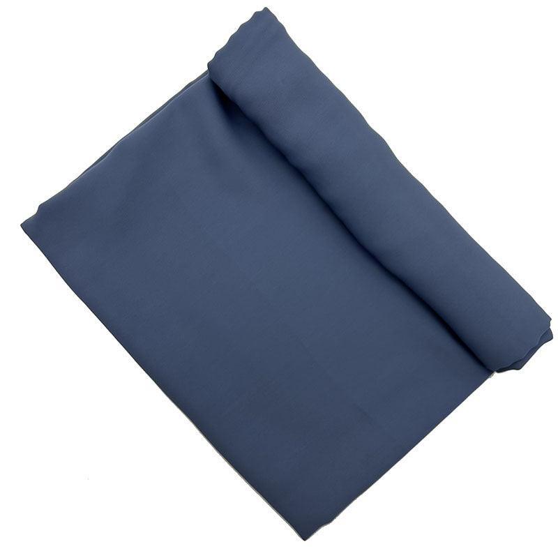 Women's Satin Chiffon Pleated Scarf - Nioor