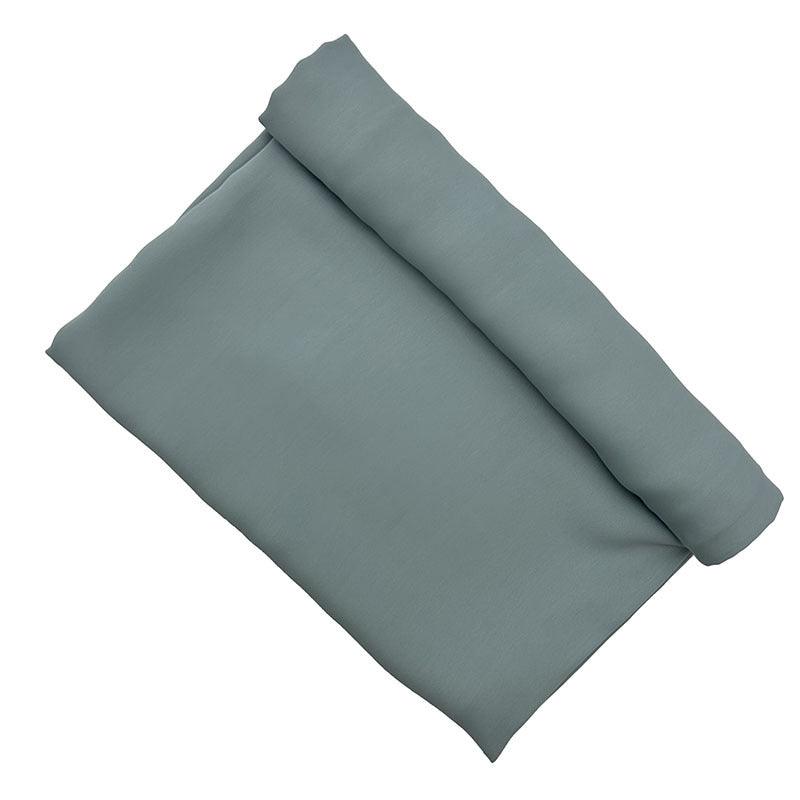 Women's Satin Chiffon Pleated Scarf - Nioor