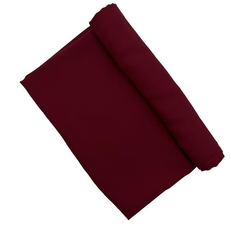 Women's Satin Chiffon Pleated Scarf - Nioor