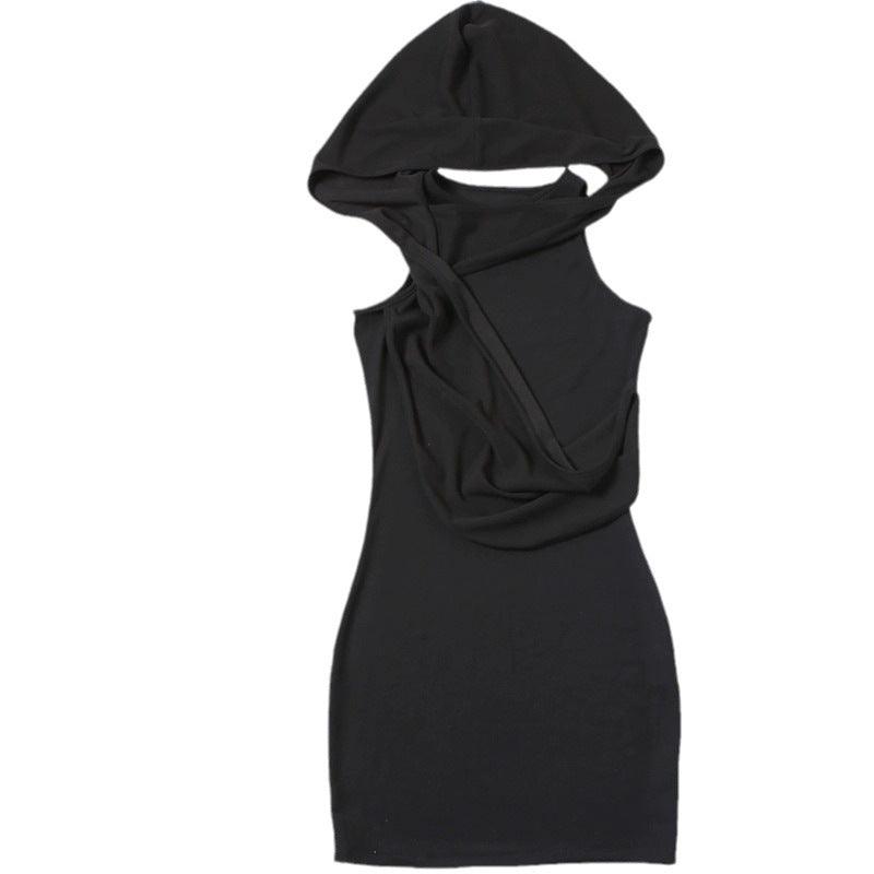 Women's Sheath Slim-fit Slimming Hooded Dress - Nioor