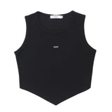 Women's Street Fashion Niche Navel Street Vest T-shirt - Nioor