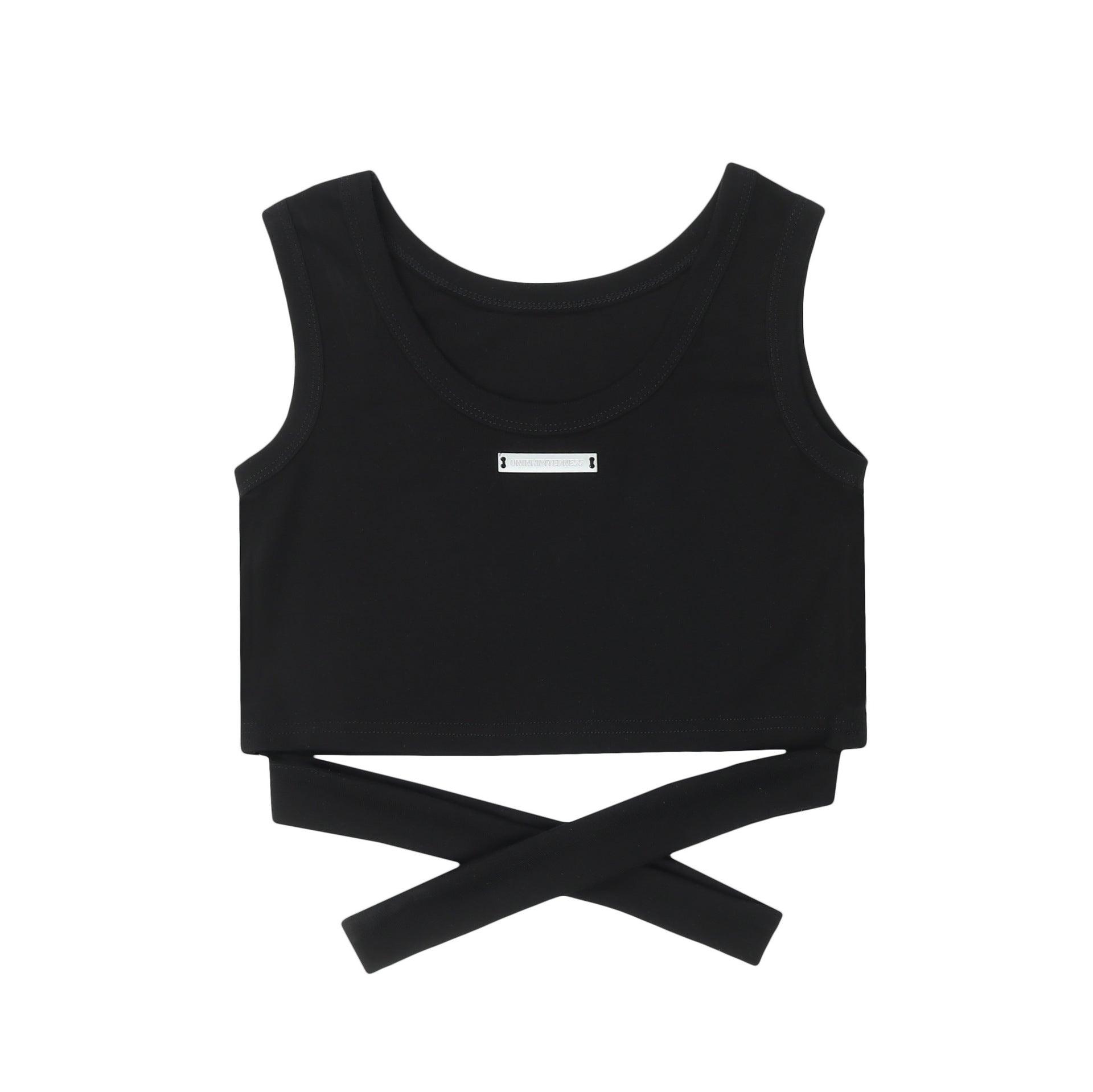 Women's Street Fashion Special-interest Design Short Strap Vest - Nioor