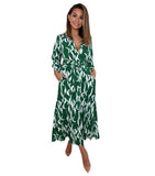 Women's Summer Bohemian Printing Slip Dress - Nioor