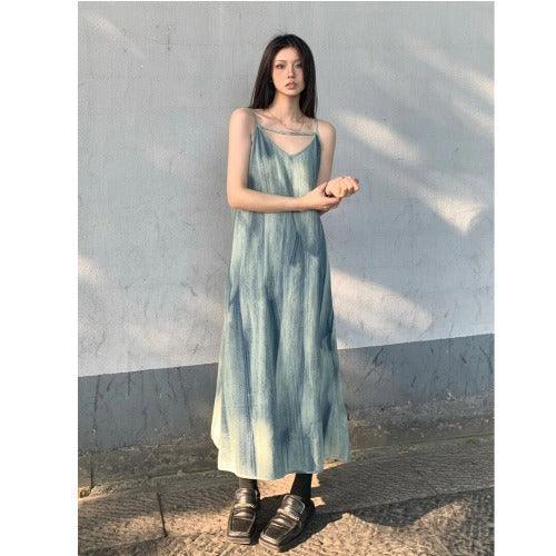 Women's Summer Slim Fit Slimming Overknee Long Dress - Nioor