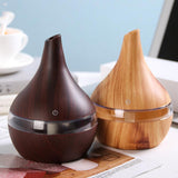 Wood grain tip humidifier air purifier - Nioor