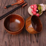 Wooden round wooden bowl - Nioor