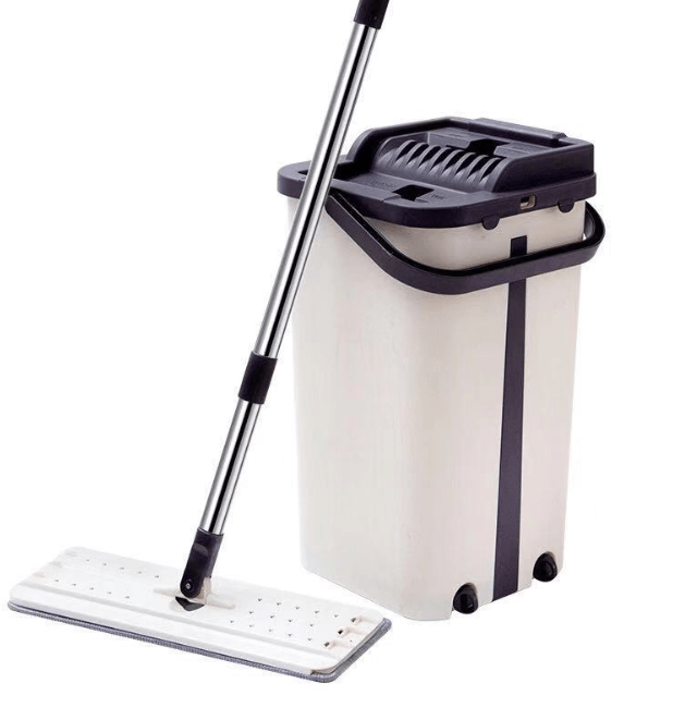 Wring Mop Bucket For Wash Floor Squeeze Lazy Mops Head Home For Cleaning Floors Wash House Cleaner Lightning Offers Kitchen Spin - Nioor